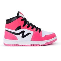 Tênis Infantil Feminino Casual Masculino High Nippos Escolar