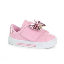 Tenis Infantil Feminino Casual Menina Rosa Com Lacinho Leve Tenis Infantil Feminino Casual Menina Rosa Com Lacinho Leve