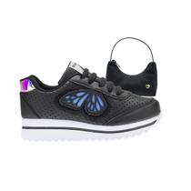 Tênis Infantil Feminino de Menina Escolar e Casual Tam 24 ao 34 - Tênis Plataforma da Butterfly + Bolsinha Tênis Infantil Feminino de Menina Escolar e Casual Tam 24 ao 34 - Tênis Plataforma da Butterfly + Bolsinha