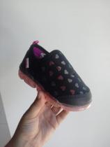 Tênis Infantil Feminino DOK Preto Ref.: 20-0160E Tênis Infantil Feminino DOK Preto Ref.: 20-0160E