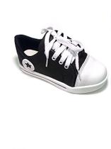 Tênis Infantil Feminino e Masculino Juvenil Menina e Menino Criança com cadarço modinha Mod T 01/04