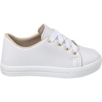 Tênis Infantil Feminino Escolar Cadarço Menina Crianças
