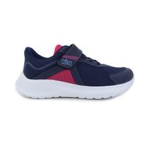 Tênis Infantil Feminino Klin Freedom Azul e Rosa- 4450