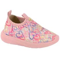 Tênis infantil feminino love colors molekinha ref: 2723.100 19/25