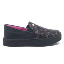 Tênis Infantil Feminino Magia de Criança Voltas As Aulas Slip On Escolar 193.045-409/195.095-409 Tênis Infantil Feminino Magia de Criança Voltas As Aulas Slip On Escolar 193.045-409/195.095-409