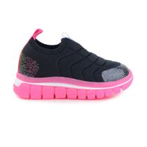 Tênis Infantil Feminino Novopé Casual Preto - 99001016