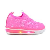 Tênis Infantil Feminino Novopé Love Rosa - 7200