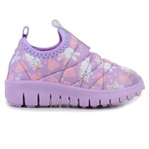 Tênis Infantil Feminino Novopé Unicórnio Rosa - 1273