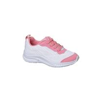 Tênis Infantil Feminino Ortopé Dna Flex Respirável Branco/Rosa