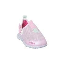 Tênis Infantil Feminino Ortopé Happy Comfort Tecido com Fecho Lateral Rosa