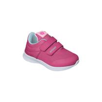 Tênis Infantil Feminino Ortopé Happy Confort Fecho Duplo Pink