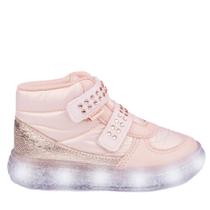 Tênis Infantil Feminino Pampili com LED 483.041.000 Rosa