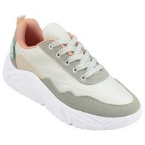 Tênis Infantil Feminino Pampili DALLA cor Branco Tênis Infantil Feminino Pampili DALLA cor Branco