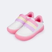 Tênis Infantil Feminino Pampili Yumi Glitter Colorido Tênis Infantil Feminino Pampili Yumi Glitter Colorido