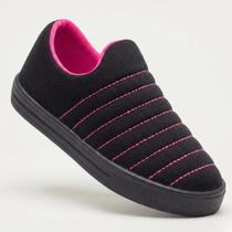 Tênis Infantil Feminino Slip On Casual