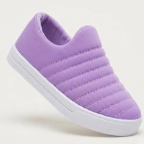 Tênis Infantil Feminino Slip On Casual