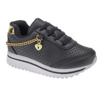 Tenis Infantil Feminino Sneakers com Solado Tendência Exclusiva