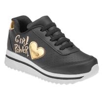 Tenis Infantil Feminino Sneakers com Solado Tendência Exclusiva - Club Happy