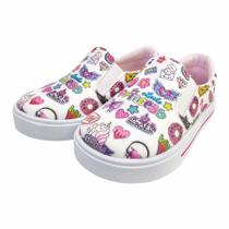 Tênis Infantil Feminino Stickers, Magicc Kids
