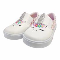 Tênis Infantil Feminino Unicórnio, Magicc Kids Tênis Infantil Feminino Unicórnio, Magicc Kids