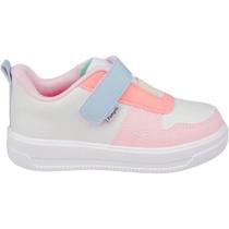 Tênis Infantil Feminino Up Recortes Colorido Pampili -