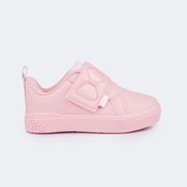 Tênis Infantil Feminino Yumi Fecho Laço Rosa 721.040