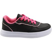 Tênis Infantil Flick Gliter Casual Cano Baixo Menina