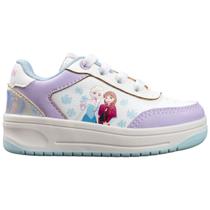 Tenis Infantil Foorce Calc Facil Frozen Disney Original