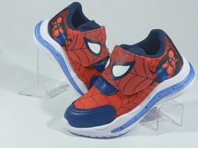 Tênis infantil homem aranha led mini pé 2327