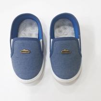 Tênis infantil jeans Pimpolho calcafacil básico