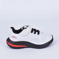 Tênis Infantil K-360 Kidy Infantil Super Leve Esportivo Branco Moderno Confortável Antiderrapante Tênis Infantil K-360 Kidy Infantil Super Leve Esportivo Branco Moderno Confortável Antiderrapante