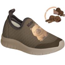 Tênis Infantil Kidy Capivara + Brinde Capivara Agarradinha