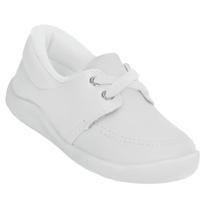 Tênis Infantil Kidy Colors Elástico Branco Escolar Escola Colegial Colégio Original Menino Masculino VoltasàsAulasCalceFácil