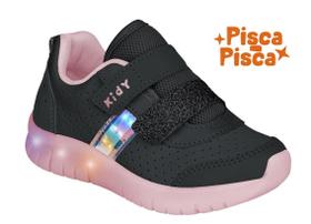 Tênis Infantil Kidy de Luz Light Fun Infantil Feminino