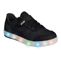 Tênis Infantil Kidy Hype Led Meninos Estiloso Luz Leve Macio Tênis Infantil Kidy Hype Led Meninos Estiloso Luz Leve Macio