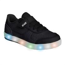 Tênis Infantil Kidy Hype Led Meninos Estiloso Luz Leve Macio Tênis Infantil Kidy Hype Led Meninos Estiloso Luz Leve Macio