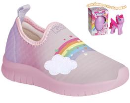 Tênis Infantil Kidy Menina Rosa com Brinquedo Surpresa Unicórnio Tênis Infantil Kidy Menina Rosa com Brinquedo Surpresa Unicórnio