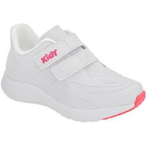 Tênis Infantil Kidy Super Conforto Respitec Tiras Autocolantes Estiloso Colegial Feminino Tênis Infantil Kidy Super Conforto Respitec Tiras Autocolantes Estiloso Colegial Feminino