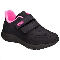 Tênis Infantil Kidy Super Conforto Respitec Tiras Autocolantes Estiloso Colegial Moderna