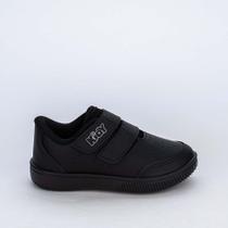 Tênis Infantil Kidy Usefull College Calce Fácil Preto Tênis Infantil Kidy Usefull College Calce Fácil Preto