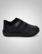 Tênis Infantil Kidy Usefull College Preto Logo Lateral - Tênis Infantil Kidy Usefull College Preto Logo Lateral -