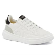 Tênis Infantil Klin Capri Mini Branco/Preto/Gelo