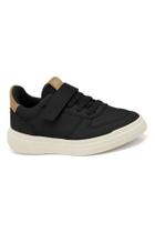 Tênis infantil klin capri mini preto/capuccino 23 a 30