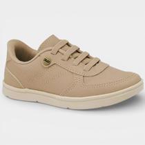 Tênis Infantil Klin Casual Flyer Mini Menino - Bege Palha - 27