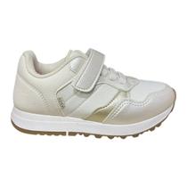 Tenis Infantil Klin Menina Walk Mini Metalizado