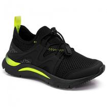 Tênis Infantil Klin New Sport Menino - Preto e Verde