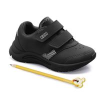 Tênis Infantil Klin New Sport Preto Vem com Lápis 199.088 Tênis Infantil Klin New Sport Preto Vem com Lápis 199.088