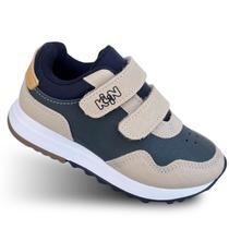 Tênis Infantil Klin Walk Masculino Palmilha Anatômica Sem Cadarço De Menino 216101