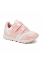 Tenis infantil klin walk mini 23/27 rosa metalizado Tenis infantil klin walk mini 23/27 rosa metalizado