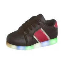 Tenis Infantil Led Masculino Luz Que Acende Confortável Moderno tiras autocolantes Cadarço Escolar Tenis Infantil Led Masculino Luz Que Acende Confortável Moderno tiras autocolantes Cadarço Escolar